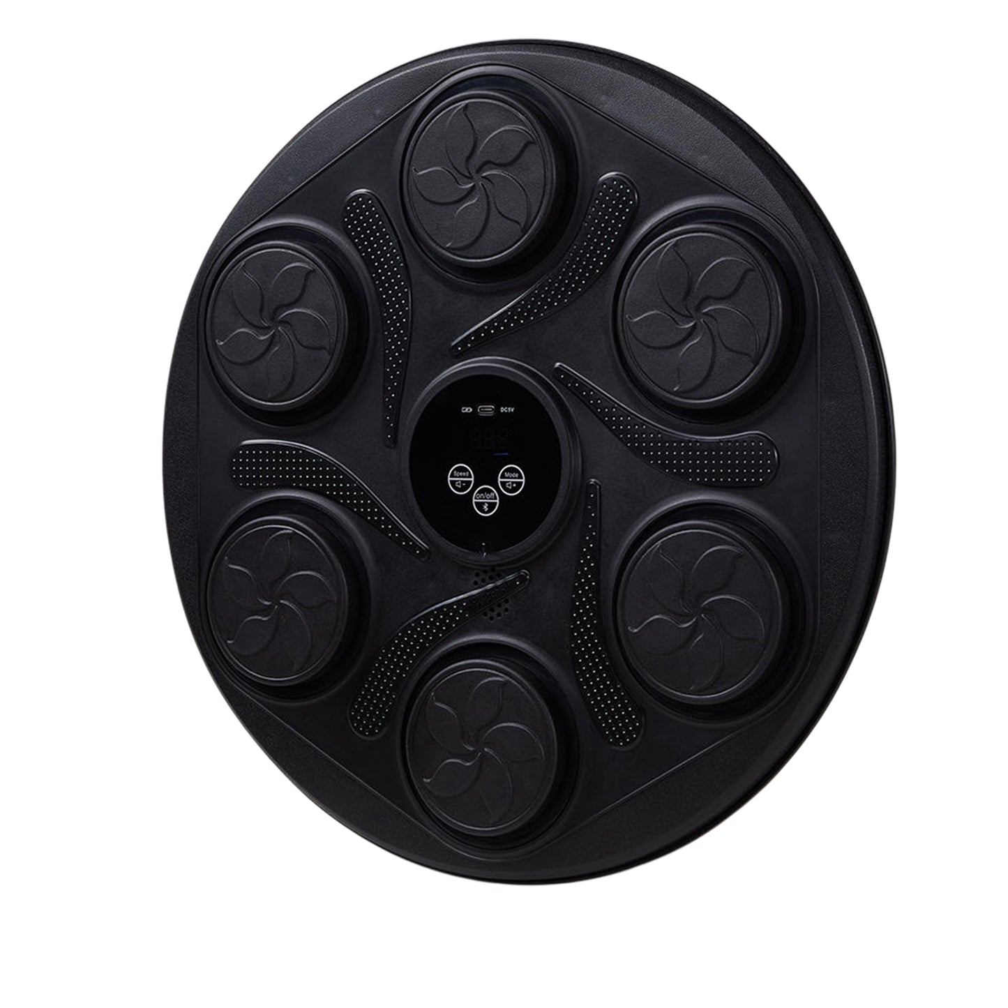 Wall-Mounted Adjustable Music Boxing Machine with LED Lights