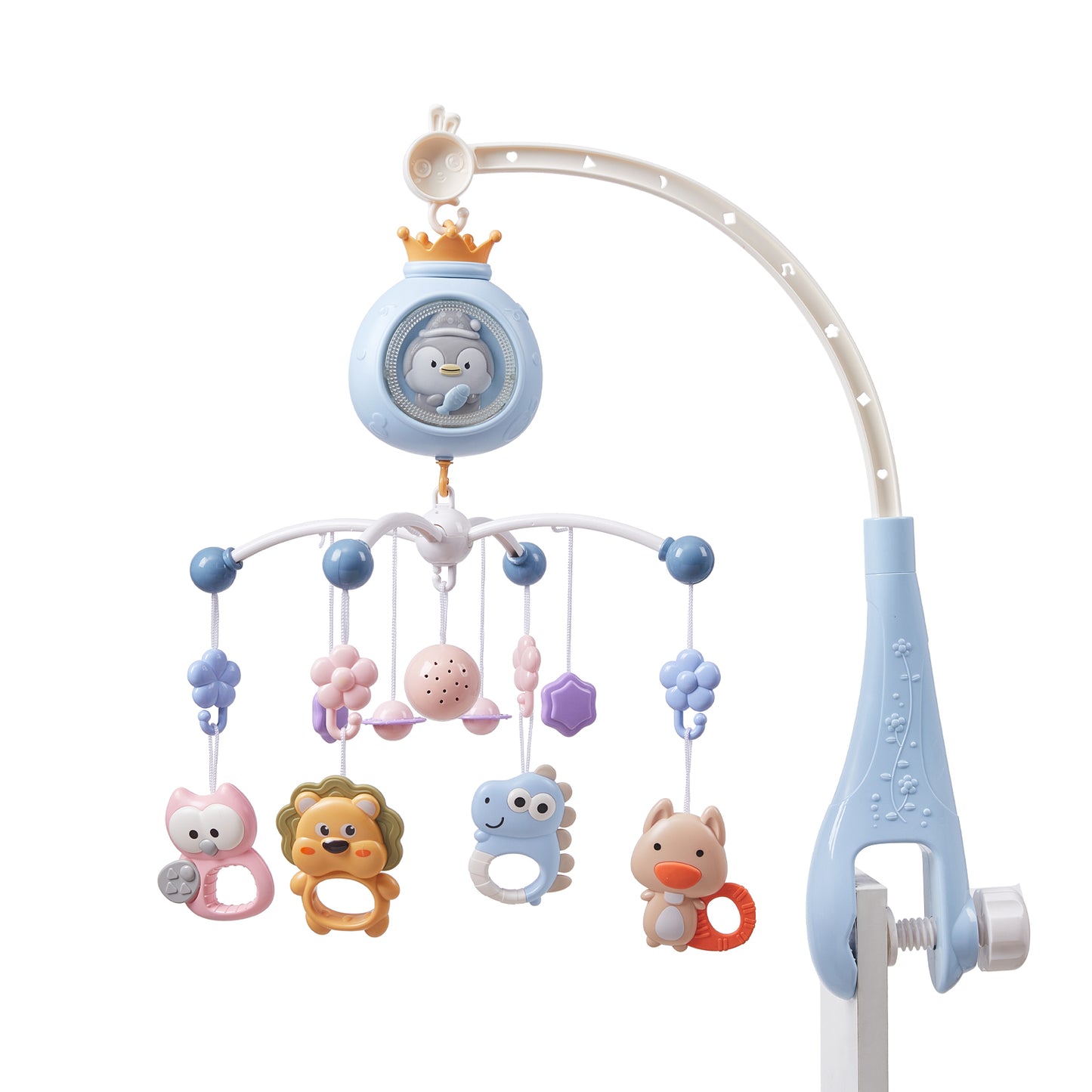 Baby Crib Mobile with Music and Lights