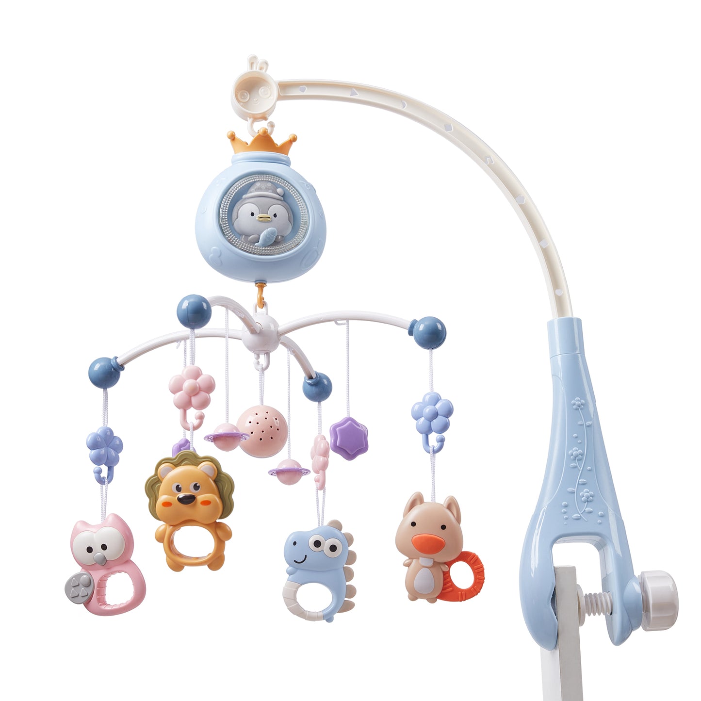 Baby Crib Mobile with Music and Lights