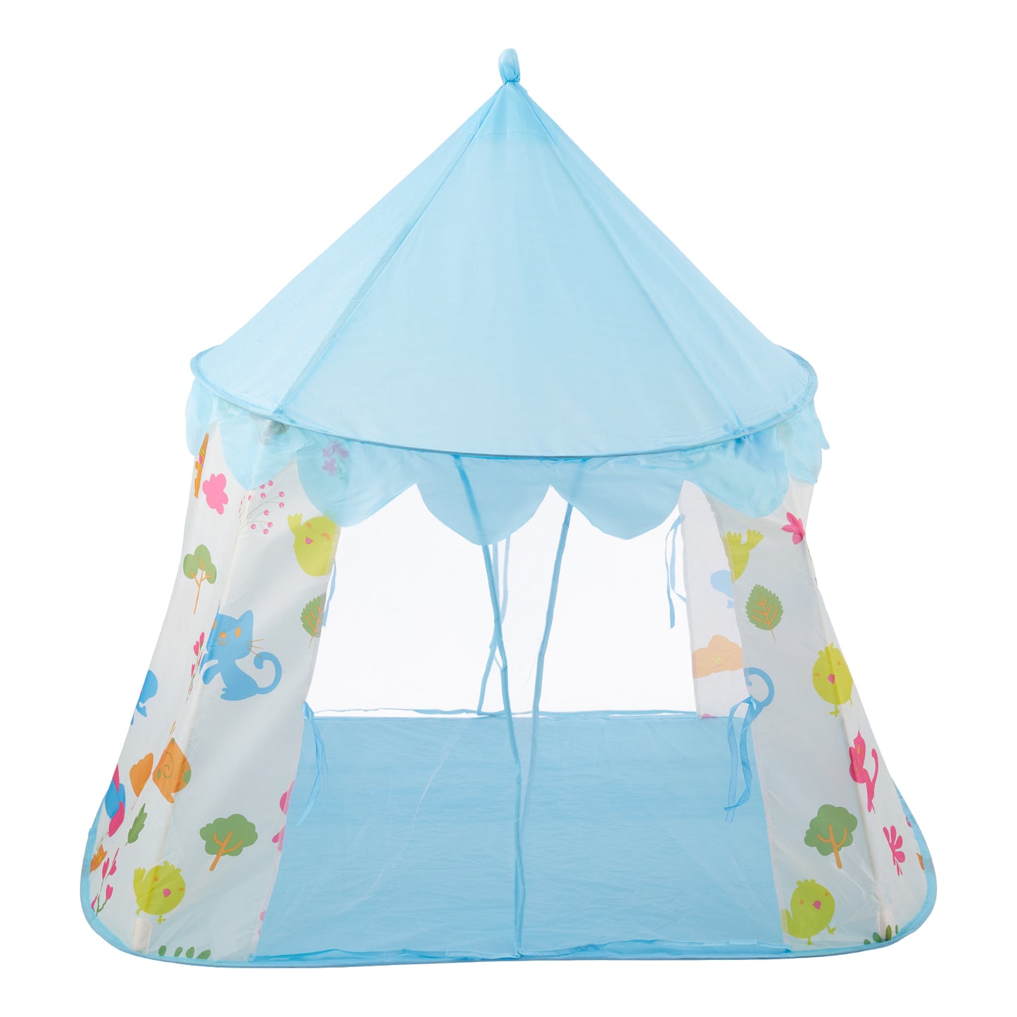 Light Blue Indoor Play Tent for Kids