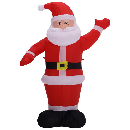 Inflatable Santa Claus Christmas Yard Decoration with LED
