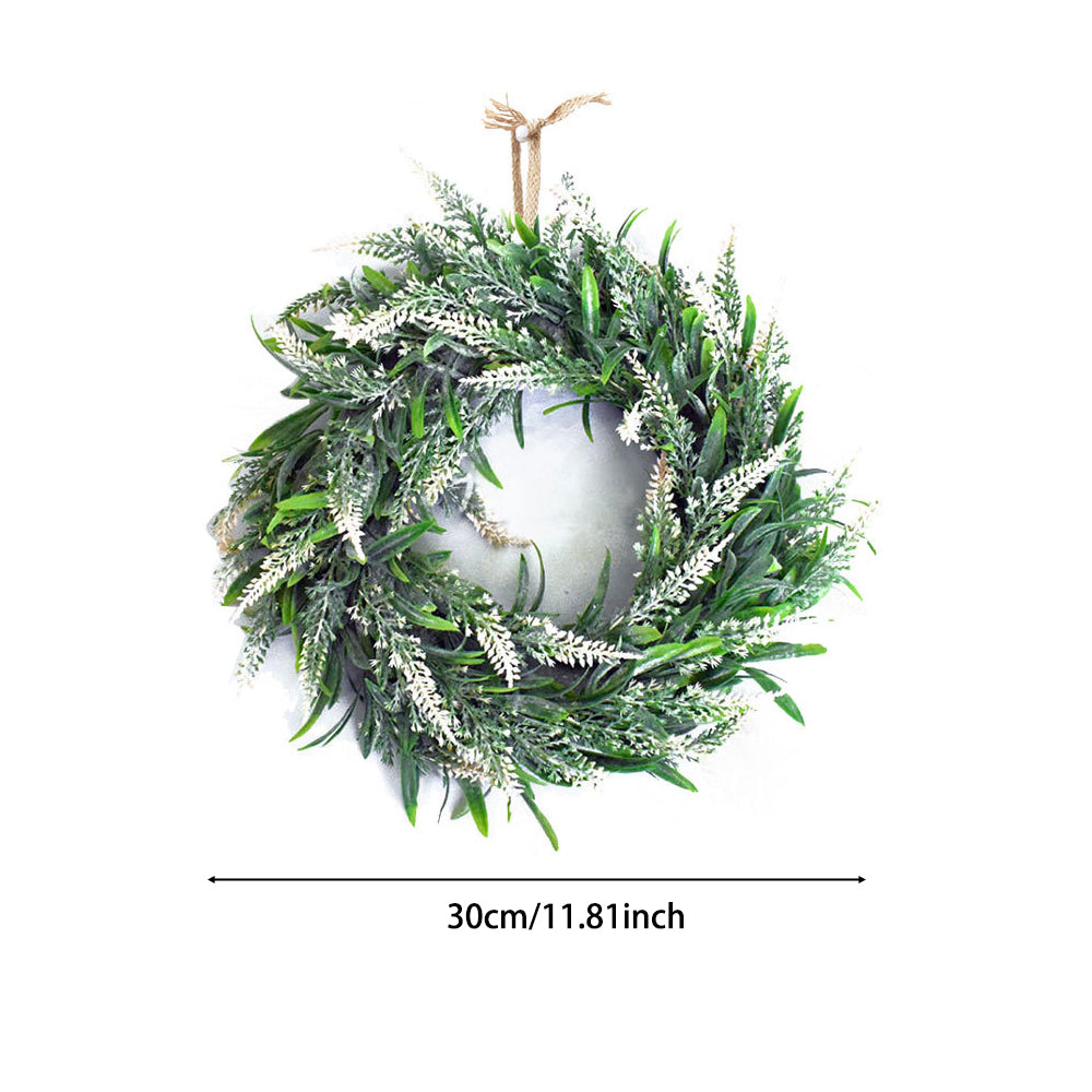 Artificial Lavender Round Door Decoration Wreath