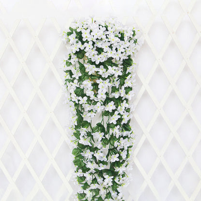 Decorative Wall Hanging Artificial Violet Vine Plant
