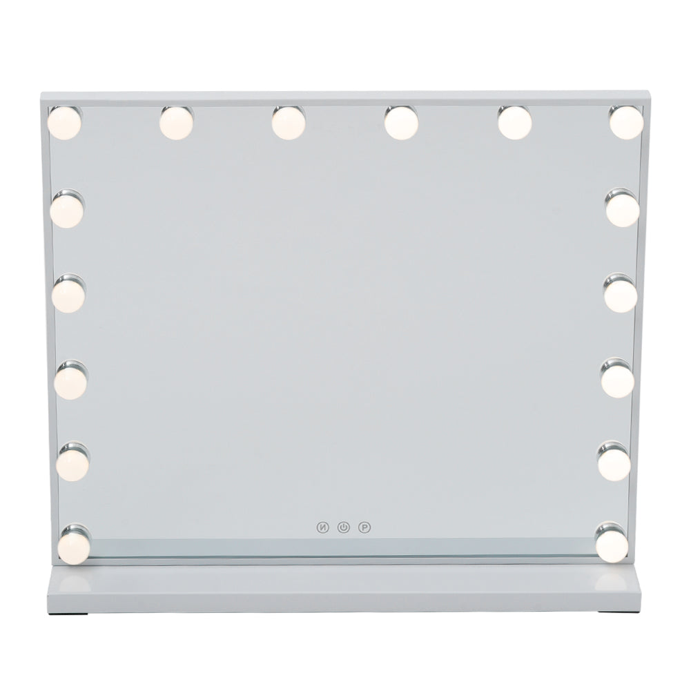 Large Makeup Vanity Table Mirror With LED Dimmable Lights