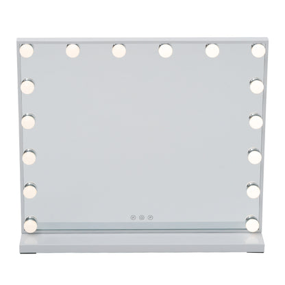 Large Makeup Vanity Table Mirror With LED Dimmable Lights