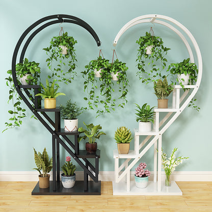Curved 4-Tier Plant Stand Bonsai Display Shelf
