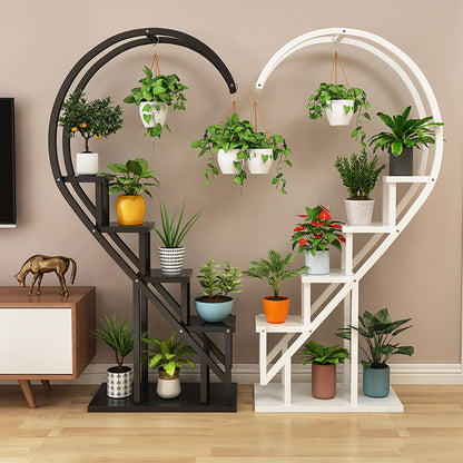 Curved 4-Tier Plant Stand Bonsai Display Shelf