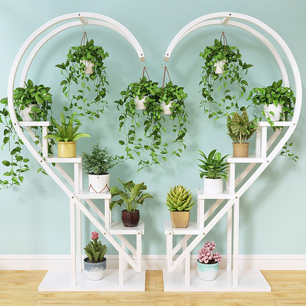Curved 4-Tier Plant Stand Bonsai Display Shelf