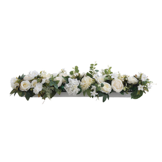 Peony Rose Wedding Aisle Flowers Artificial Silk Row Decor