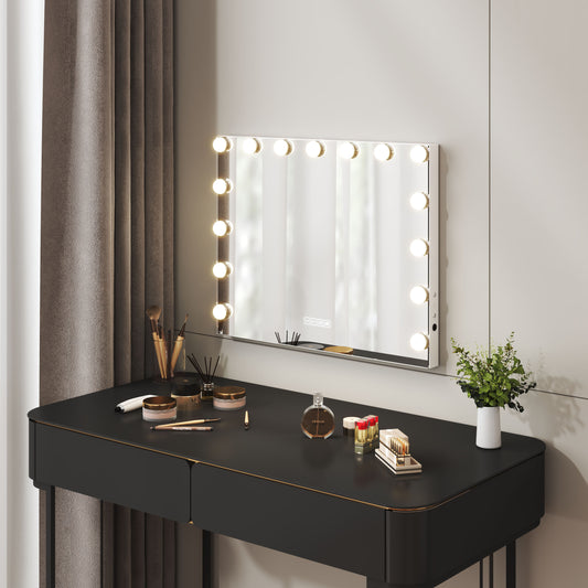 Hollywood LED Vanity Mirror with Bluetooth White
