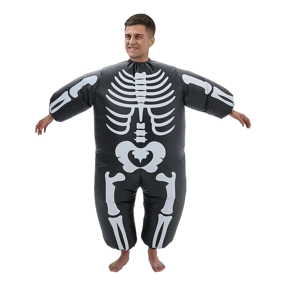 Halloween Skeleton Inflatable Costume for Adult
