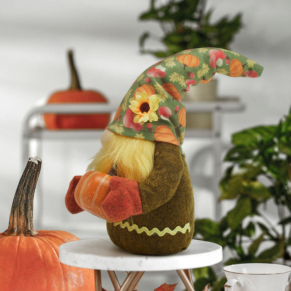 Autumn Gnome Decoration Handcrafted