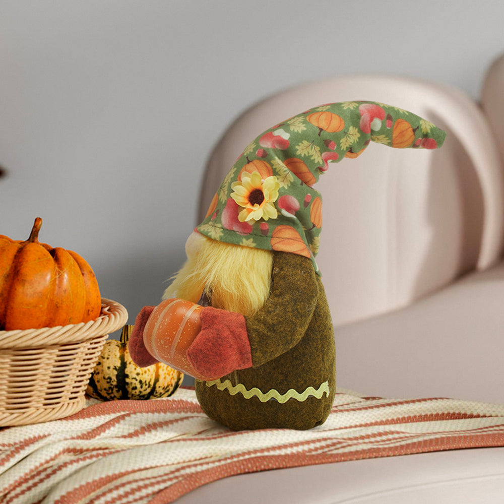 Autumn Gnome Decoration Handcrafted