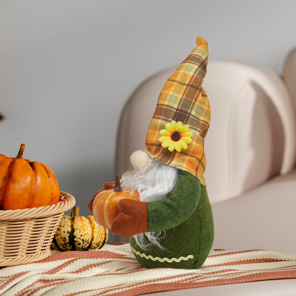 Handmade Autumn Harvest Gnome Decoration