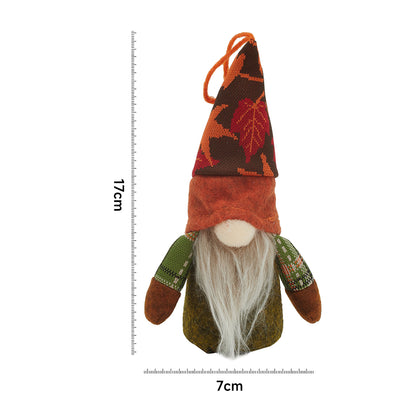 Light Up Harvest Gnome Plushie for Autumn Thanksgiving Decor