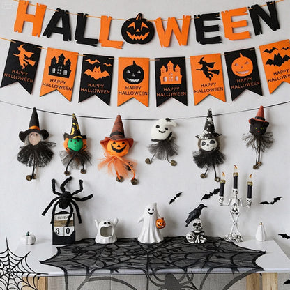 6Pcs Cute Halloween Hanging Decoration Set