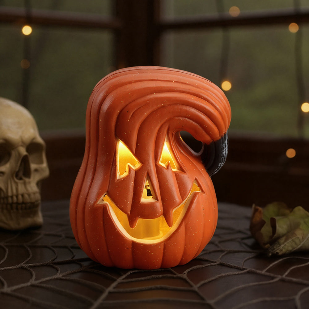 LED Halloween Pumpkin Lamp Battery Powered Night Light