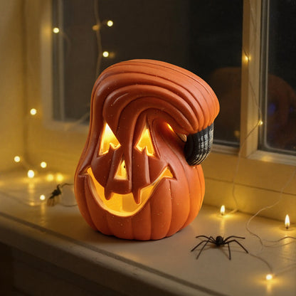 LED Halloween Pumpkin Lamp Battery Powered Night Light