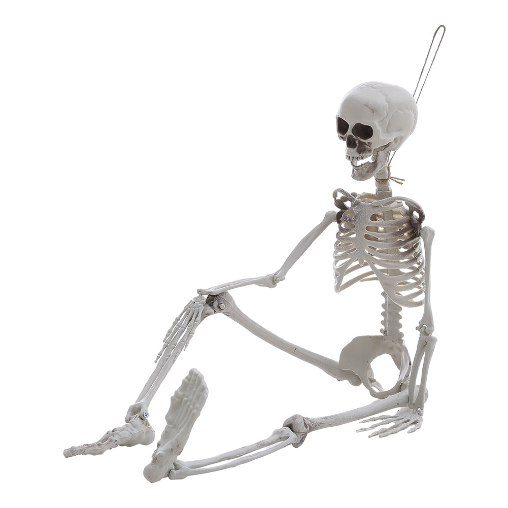 Poseable Skeleton Props for Halloween Party Decoration
