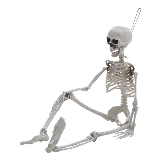 Poseable Skeleton Props for Halloween Party Decoration