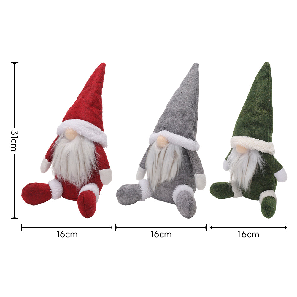 3 PCS Christmas Gnome Decorations