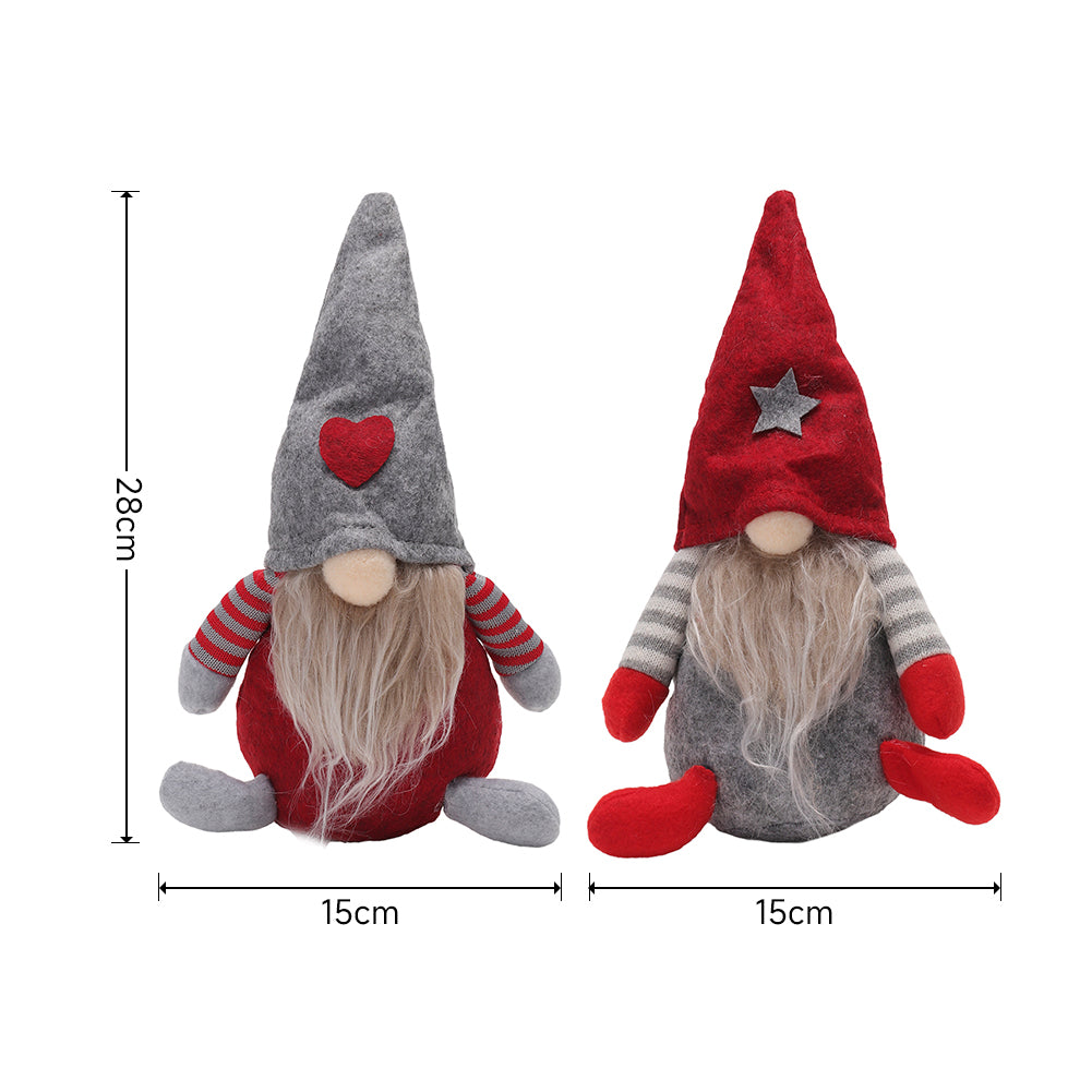2 PCS Christmas Gnome Decorations