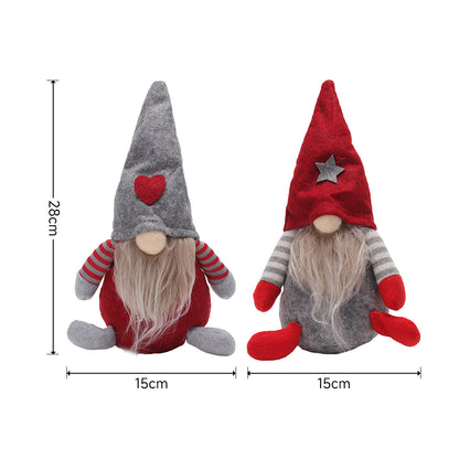 2 PCS Christmas Gnome Decorations