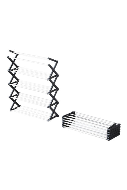 Foldable Multi-Tier Metal Shoe Rack