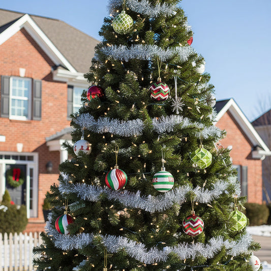 16Pcs Christmas Hanging Ball Decorations