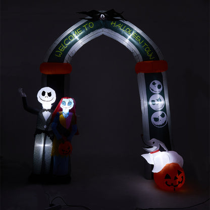 10ft Halloween Inflatable with Build-In LED