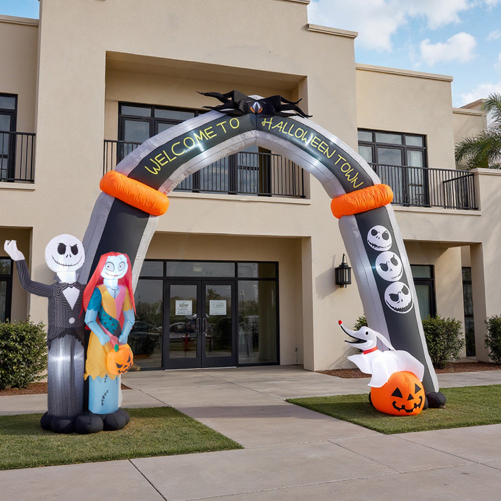 10ft Halloween Inflatable with Build-In LED