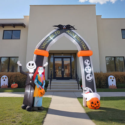 10ft Halloween Inflatable with Build-In LED