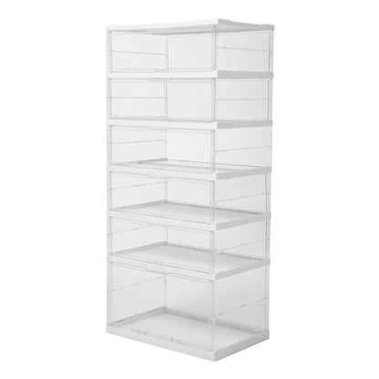 Foldable Storage Box with Magnetic Doors