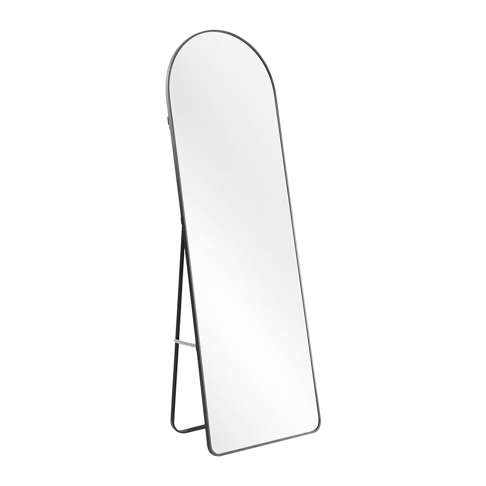 Metal Frame Full Length Mirror with Stand