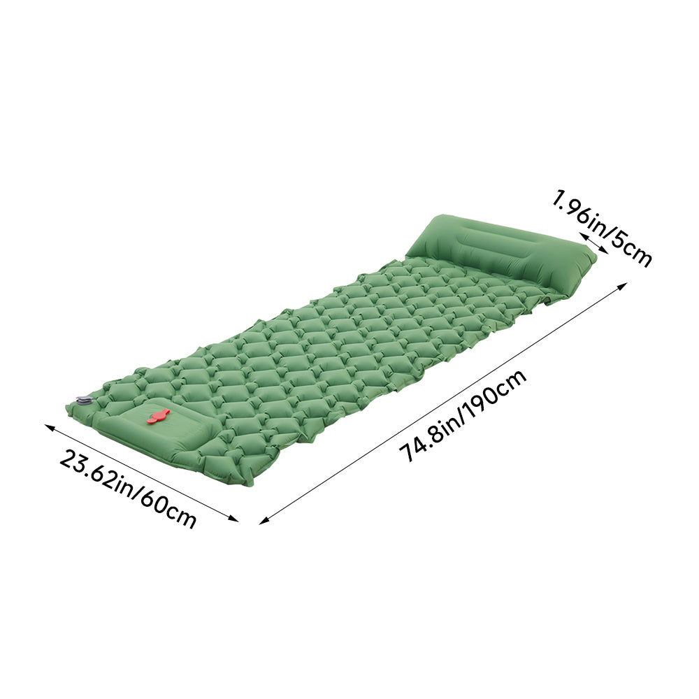 Camping Inflatable Sleeping Pad Waterproof Camping Mattress