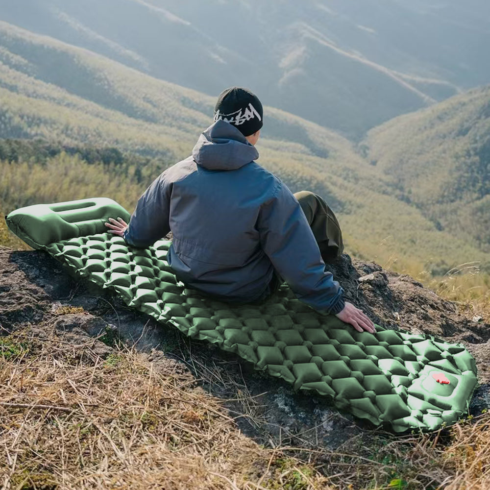 Camping Inflatable Sleeping Pad Waterproof Camping Mattress