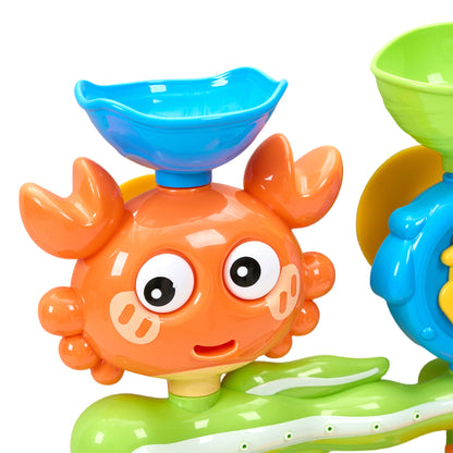Wall-Mounted Crab Bath Toy for Kids