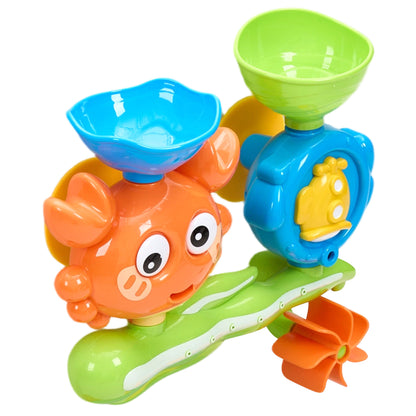 Wall-Mounted Crab Bath Toy for Kids