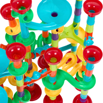 Marble Run Race Track Toy Set Construction Building Blocks Toys