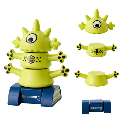 35-Piece Moster-Themed Magnetic Building Block Set