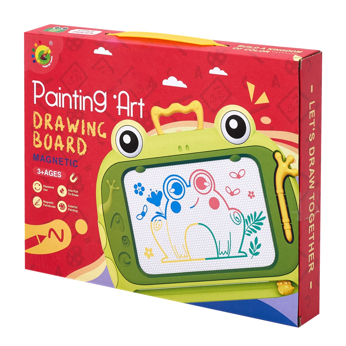Portable Cartoon Magnetic Drawing Board for Kids