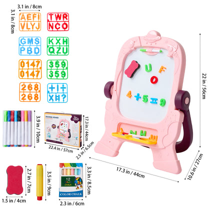 Double-Sided Easel for Kids