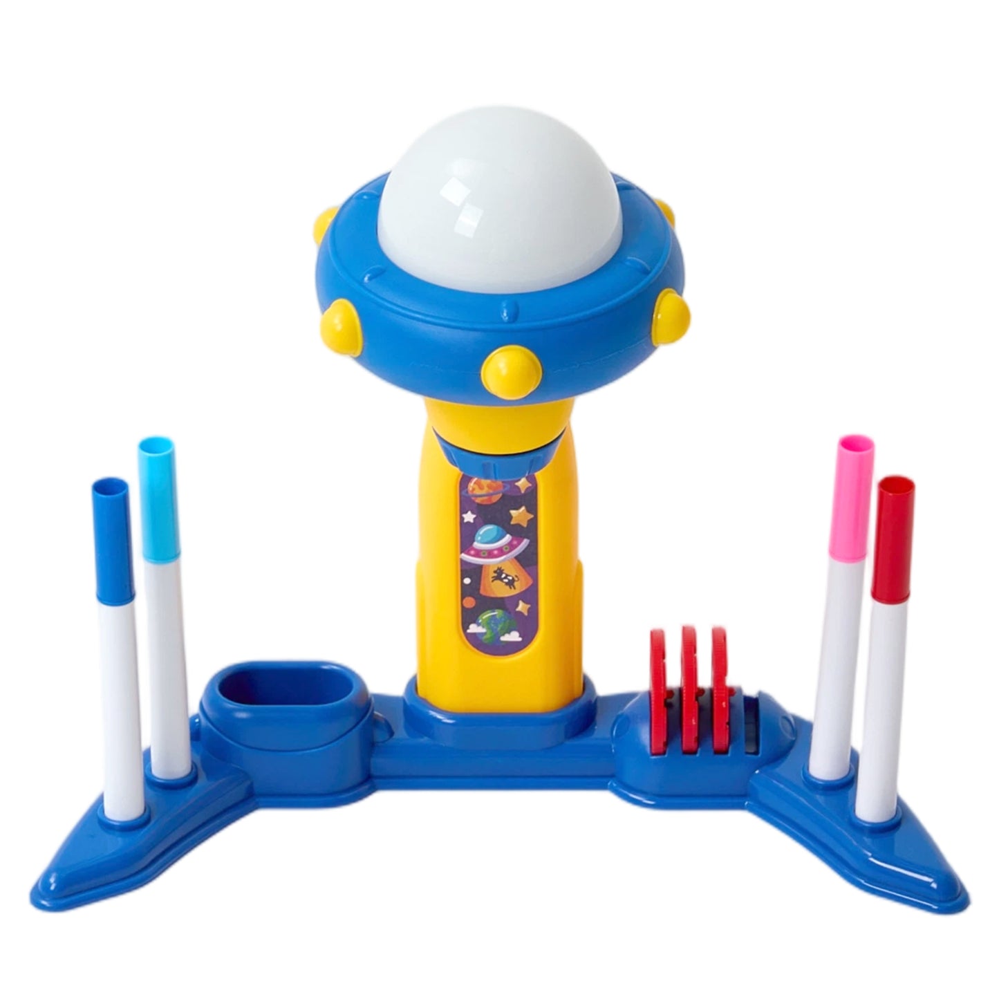 32 Patterns UFO-Themed Desktop Drawing Projector Kit for Kids