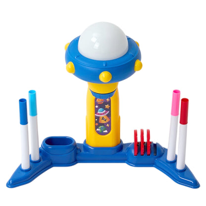 32 Patterns UFO-Themed Desktop Drawing Projector Kit for Kids