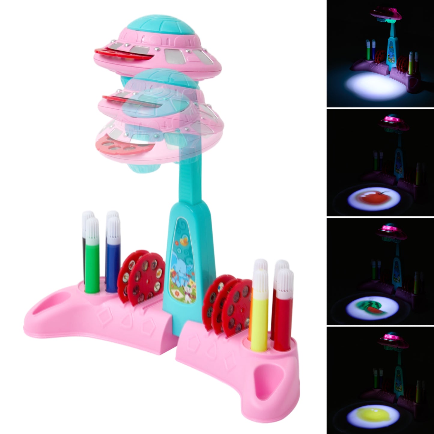 UFO-Themed Drawing Projector for Kids