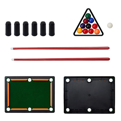Mini Snooker & Pool Table Game Toy Set for Kids