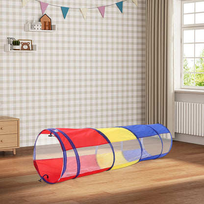 6FT Crawl Play Tunnel Pop-up Tunnel for Kids Multicoloured