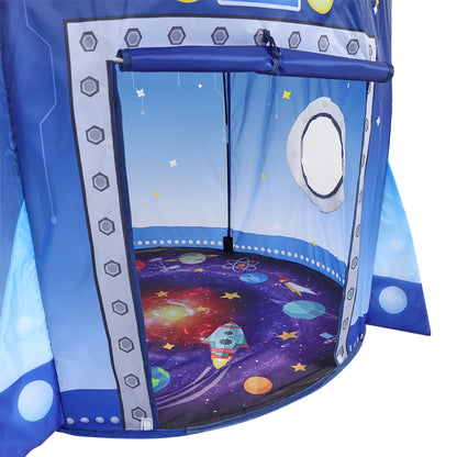 Spaces Theme Kids Pop-up Play Tent Playhouse