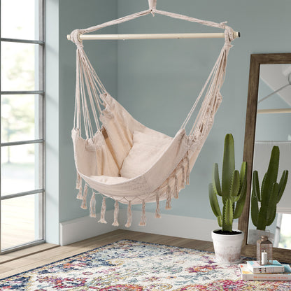 Garden Hanging Canvas Hammock Swing Chair