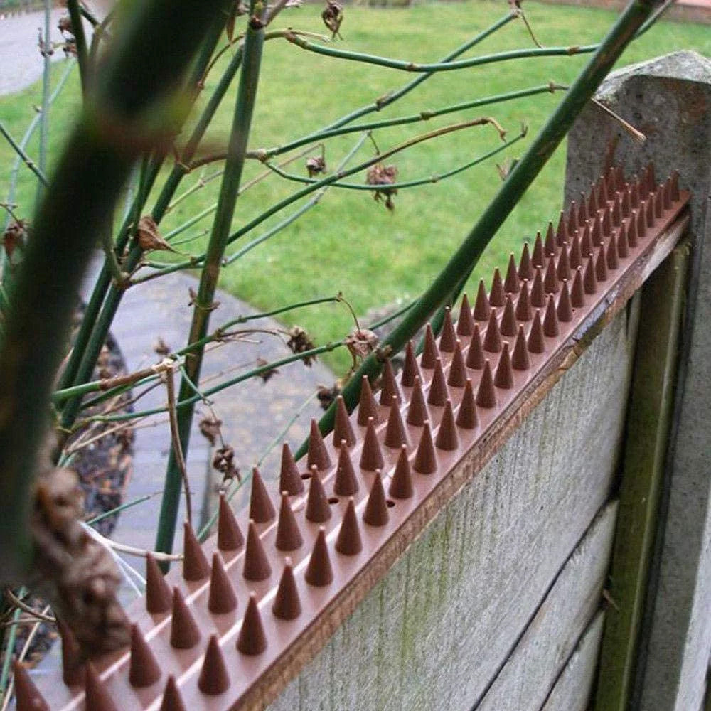 45cm 12 Pack Bird Spikes Deterrent Fence